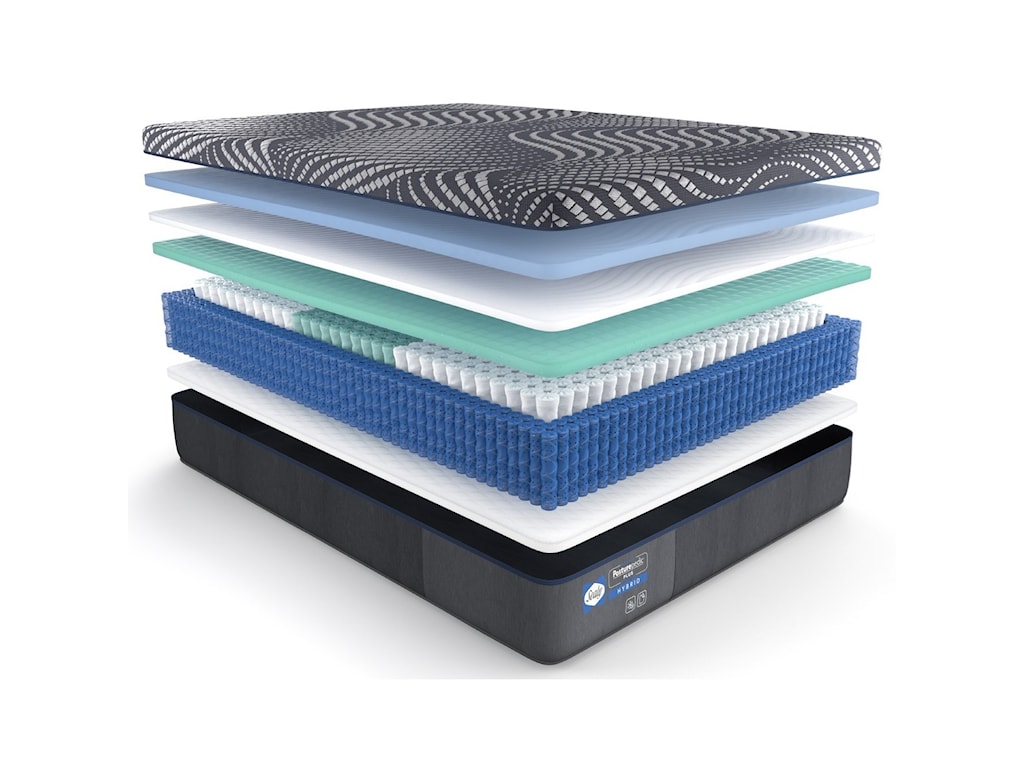 california king plush hybrid mattress